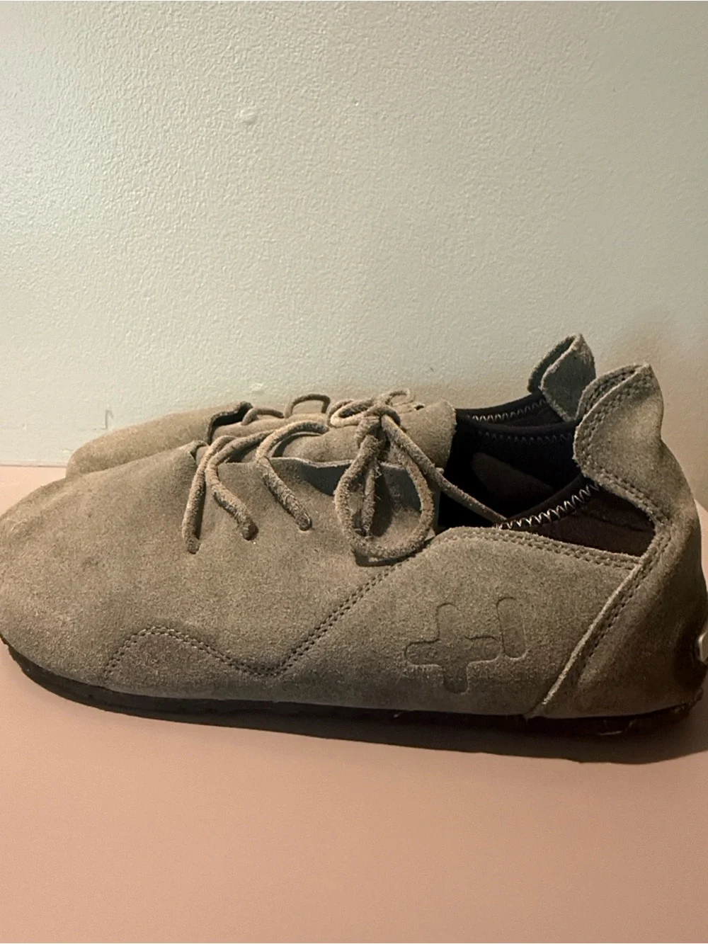 Men's Grey Suede shoe by OTZ